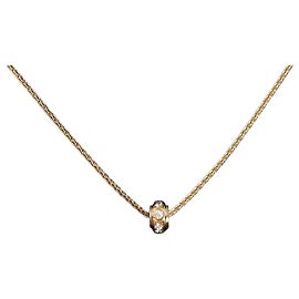 Piaget Karat Diamant Brillantschliff Halskette Pink