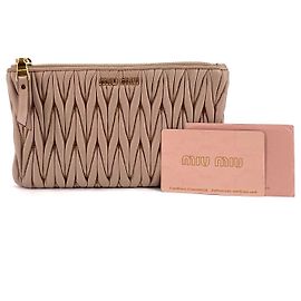 Miu Miu Clutch Pouch Pink