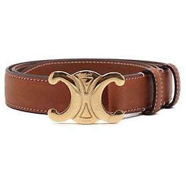 Céline Natural Calfskin Tan Women's Belt Brown