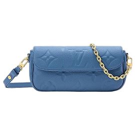 Louis Vuitton Wallet On Chain Ivy Blue Denim Blue