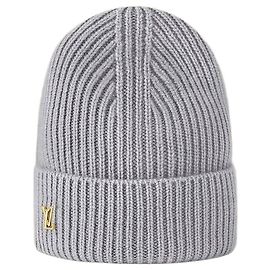 Louis Vuitton Gorro Spark Cinza Marrom