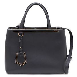 Fendi Piccola Tote e borsa a tracolla Nero
