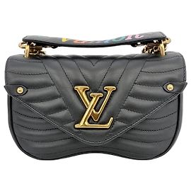 Louis Vuitton Borsa a tracolla con catena New Wave PM Nero