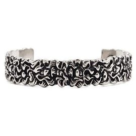 Gucci Bracelet jonc Metal Lion Mane Multicolore
