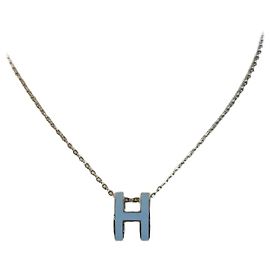 Hermès Collier Pop Large Bleu