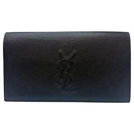 Saint Laurent Pochette Monogram Black Noir