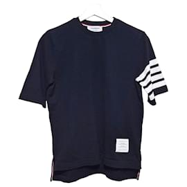 Thom Browne Ärmel Kurzarm Blau