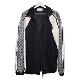 Gucci Veste en jersey technique oversize Noir