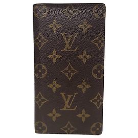 Louis Vuitton Organizzatore per Valigia Long Wallet in Monogram Canvas Marrone