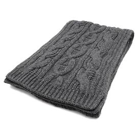 Hermès Reversibler Kaschmir-Schal in Grau, Unisex Braun