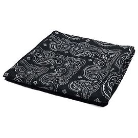 Givenchy Lenço quadrado de mistura de modal e cashmere com estampa GG preta Preto
