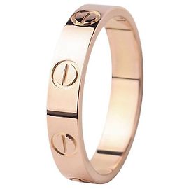 Cartier Mini Love Ring in Roségold, Größe Pink