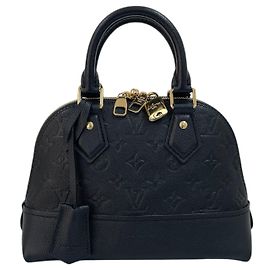 Louis Vuitton Borsa Tote Monogram Empreinte Neo Alma BB Borsa a Spalla Nero