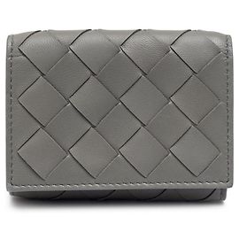 Bottega Veneta Intrecciato Folder Wallet Brown
