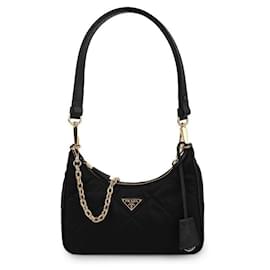 Prada Mini bolsa acolchoada Preto