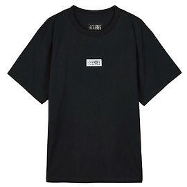 Maison Martin Margiela Numeric Cotton T-Shirt Black