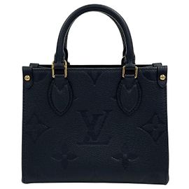Louis Vuitton Bolsa Tote Monogram Empreinte OnTheGo BB Preto