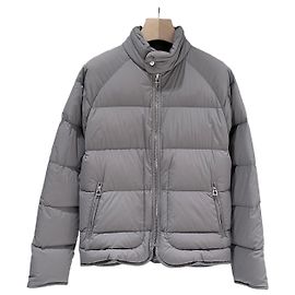 Hermès Celia Nylon Padded Jacket Beige Brown