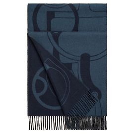Hermès Silenziatore Metal Equestre Blu