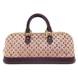 Louis Vuitton Mini Alma Long Monogram Rosa