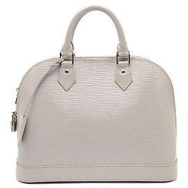 Louis Vuitton Epi Alma PM Marrom