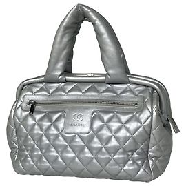 Bolsa Chanel Coco Cocoon Prata
