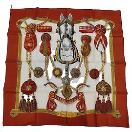 Hermès Hermes Carré 90 Seta multicolore 90 x 90 cm Multicolore