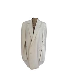 Ann Demeulemeester Off-White Blazer White