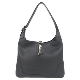 Hermès Borsa a tracolla Hermes Trim 1 35cm Nero