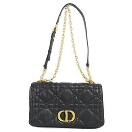 Bolsa Christian Dior Calo Medium Preto