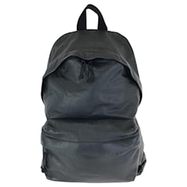 BALENCIAGA Explorer Black Leather Backpack Black