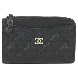 Chanel Timeless Classic Line Business Card Case Black