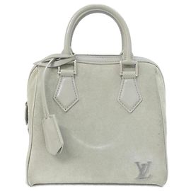 Sac Boston Louis Vuitton Illusion Speedy Cube PM Gris