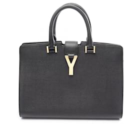 Yves Saint Laurent Cabas Chic Handtasche Schwarz