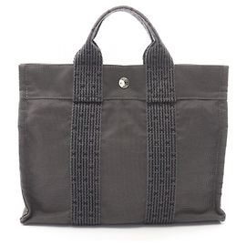 Hermès Borsa Tote Hermes Herline PM Marrone