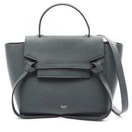 Céline Bolsa Belt Celine Micro Verde