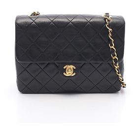 Borsa a tracolla Chanel Mini Matelassé 20 Nero