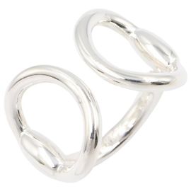 Hermès Hermes Nojika Band Ring in Silver 925 Silvery