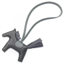 Hermès Hermes Rodeo PM Vert Mangrove Blue Nuit Charm Nero Verde Blu navy