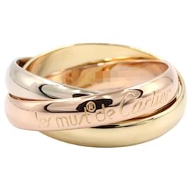 Anello Trinity Cartier Argento D'oro