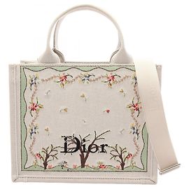 Borsa 2-Way Christian Dior Dioramour Book Tote Small Multicolore Crudo