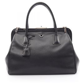 Prada PRADA Doctor's Bag Handbag Black