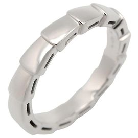 Bulgari Bvlgari Serpenti Viper Ring aus 18K Weißgold Silber