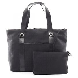 Bulgari Bvlgari Logomania Tote Bag Black