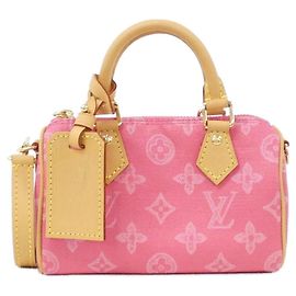 Bolsa Louis Vuitton Monogram Origin Nano Speedy Rosa