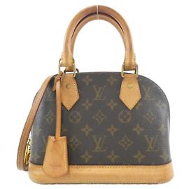 Bolsa Louis Vuitton Monogram Alma BB Marrom