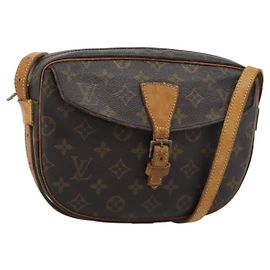 LOUIS VUITTON Bolsa de Ombro Monogram Jeune Fille MM M51226 LV Auth BA14421 Monograma