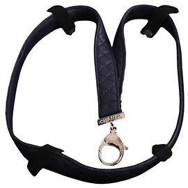 Collana Chanel lanyard blu navy Blu navy