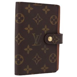 LOUIS VUITTON Monogram Agenda PM Day Planner Cover R20005 LV Auth 192007 Monogram