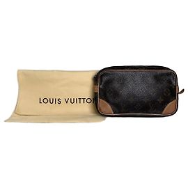 Necessaire Vintage Louis Vuitton Monogram Canvas Marrom Marrom